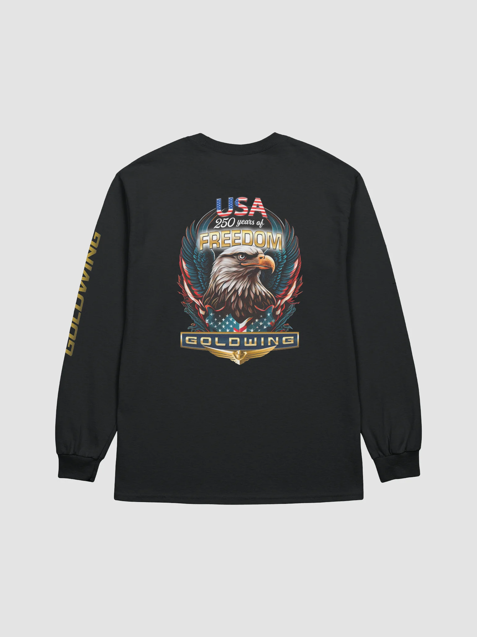 America 250 GOLDWING LS T-Shirt product image (26)