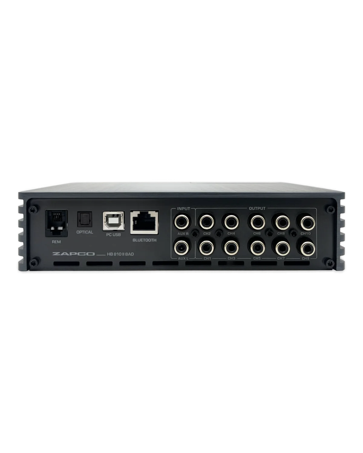 HB 810 II 8AD - 10 channel DSP, 4 channel (AB) + 4 channel (D) amplifier product image (3)
