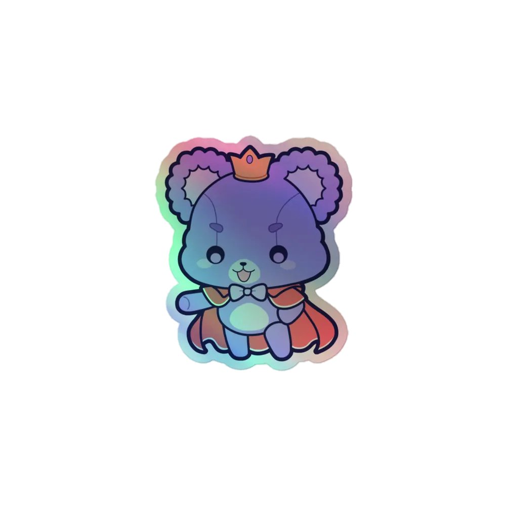 King Hubert Holographic Sticker product image (1)