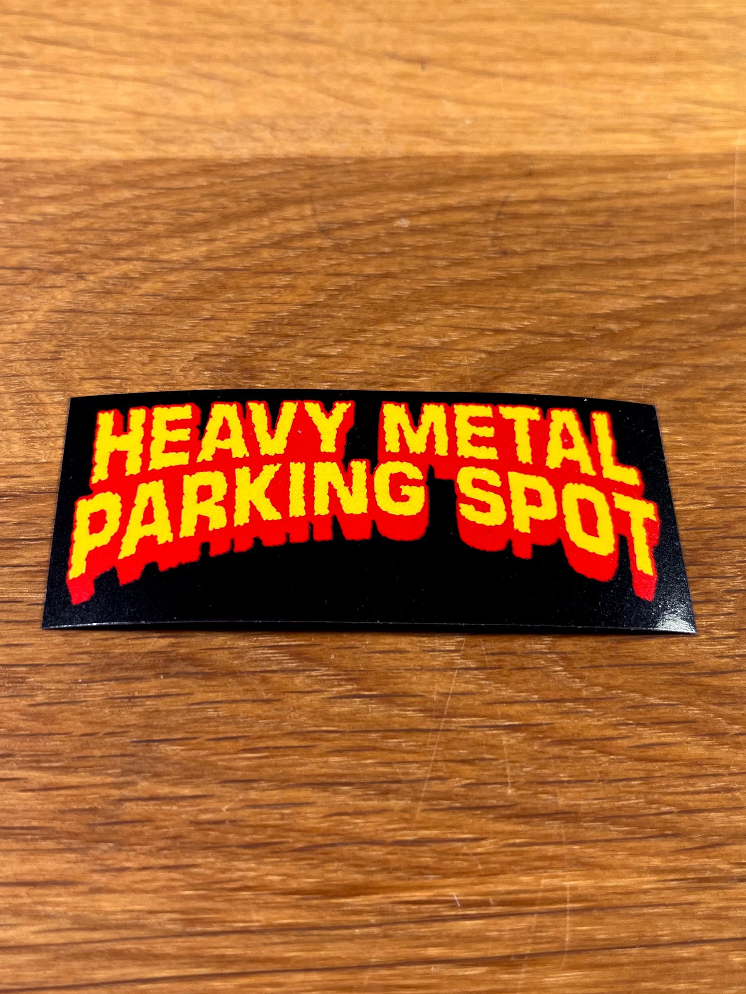 Heavy Metal Parking Spot Sticker Party Pack product image (3)