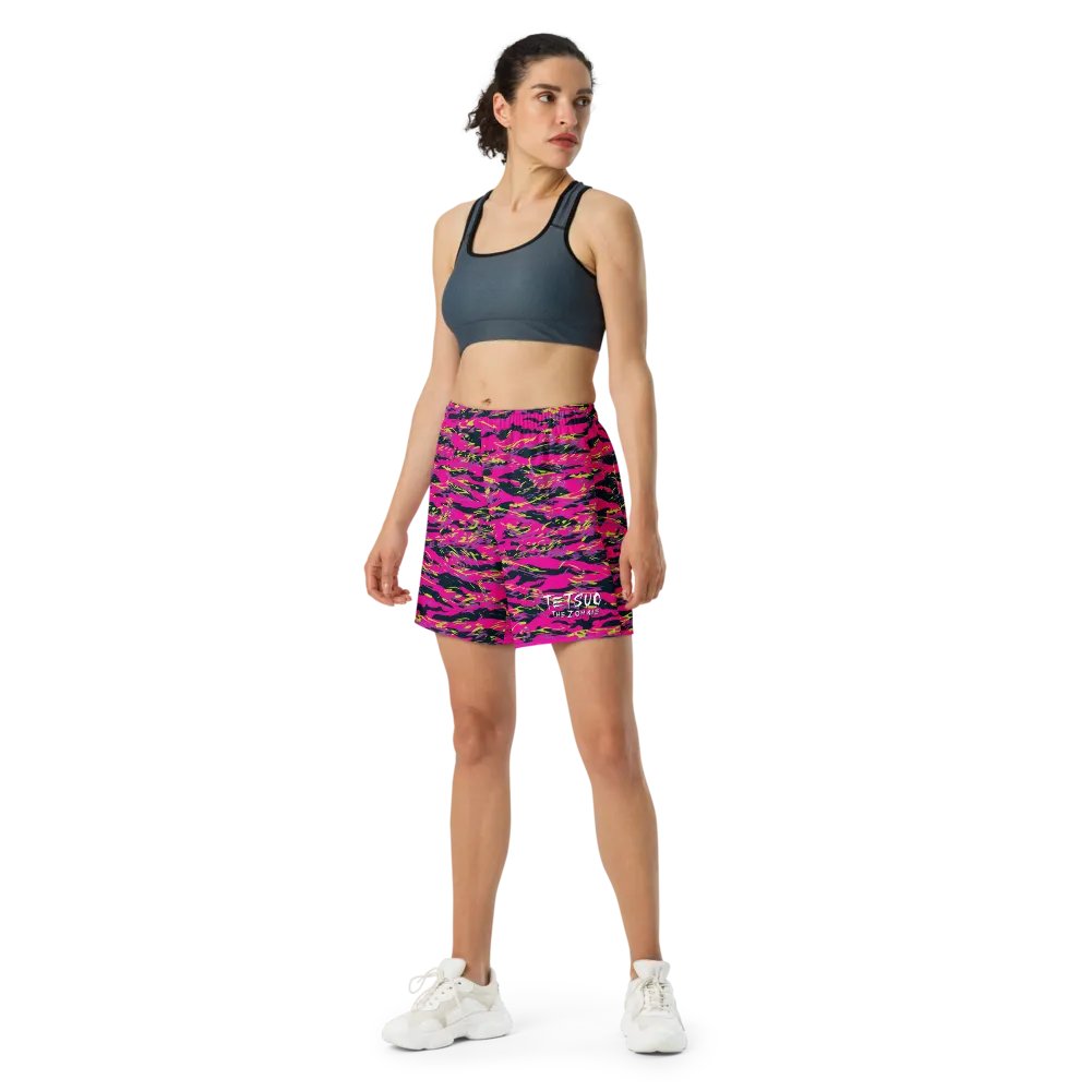 Pink Camo Athletic Shorts product image (1)