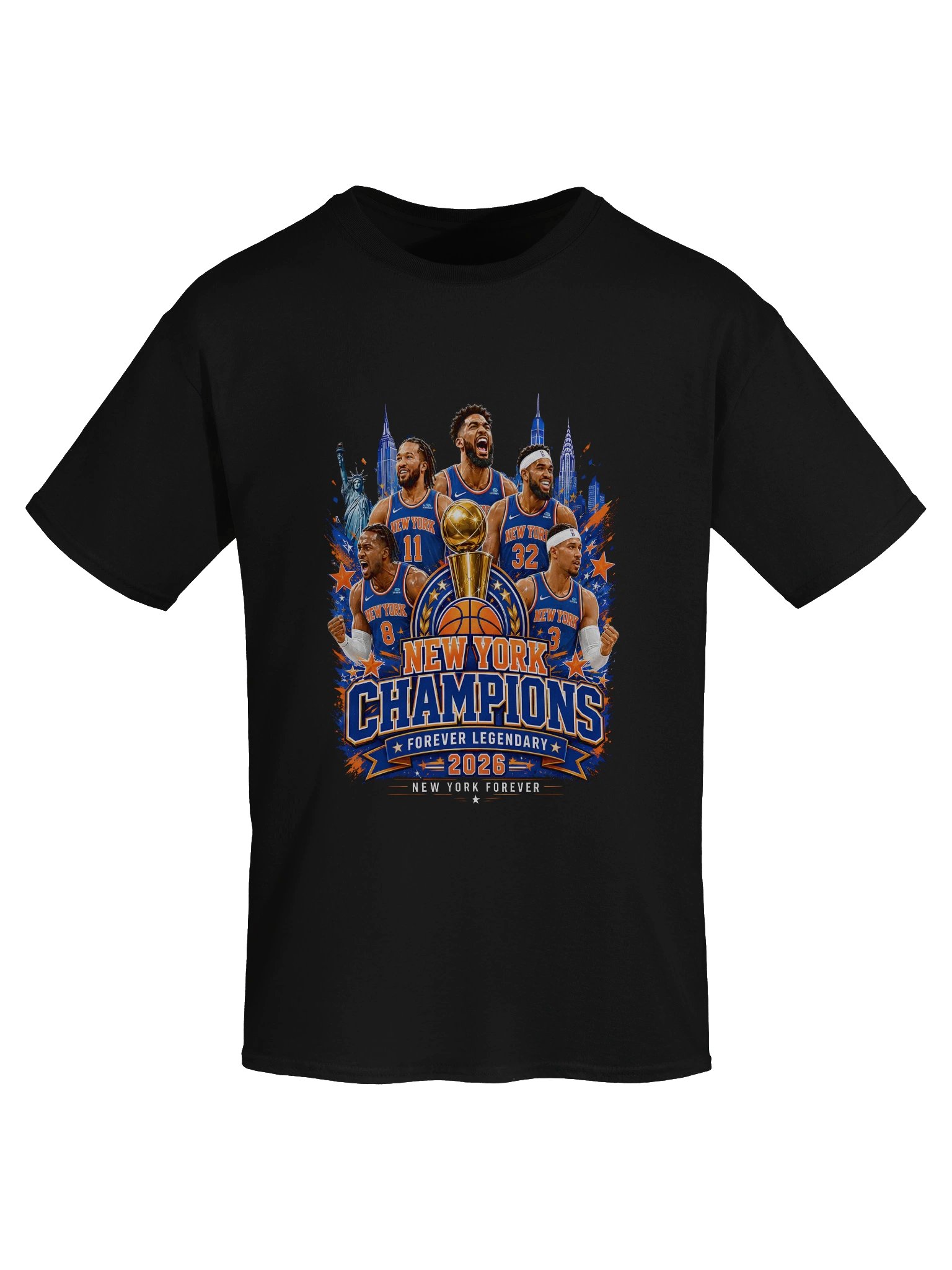 New York Basketball Champions Forever Legendary 2026 Shirt product image (2)