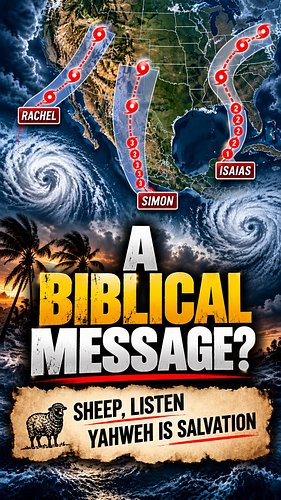 WELL… THIS IS INTERESTING. 👀

Rachel means “ewe” or “female sheep.” Simon means “he has heard.” Isaias means “Yahweh is salva...