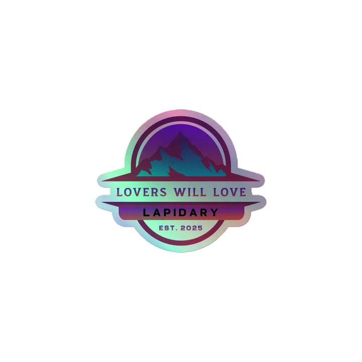 LWL Lapidary Logo Sticker product image (1)