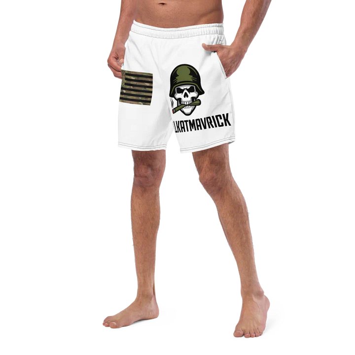 Rebel Skull All-Over Swim Trunks product image (2)