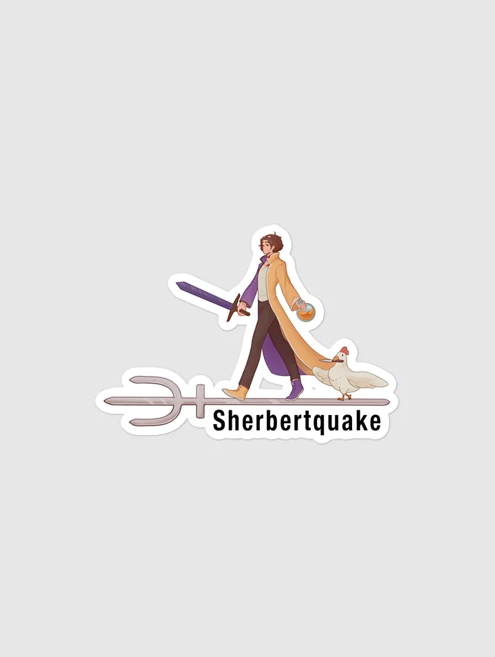 Sherbert Art Sticker product image (1)