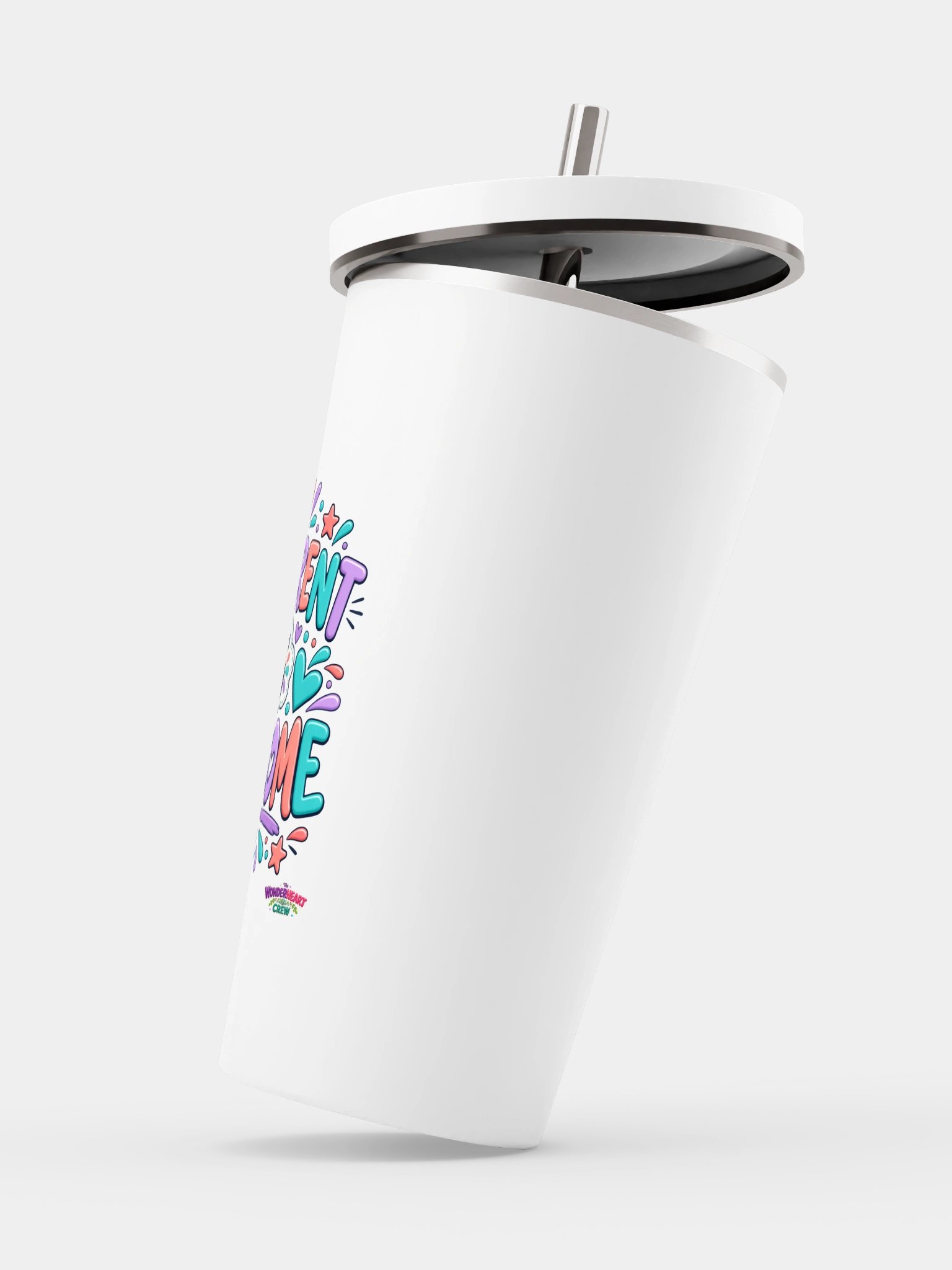 Stainless Steel Insulated Inspirational Tumbler with a Straw - Awesome is Different product image (3)