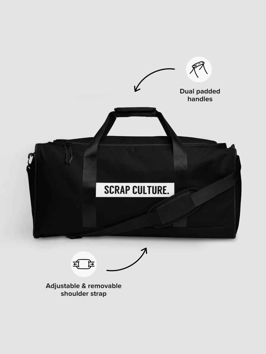 [SCRAPCULTURE.] Duffle Bag. product image (8)