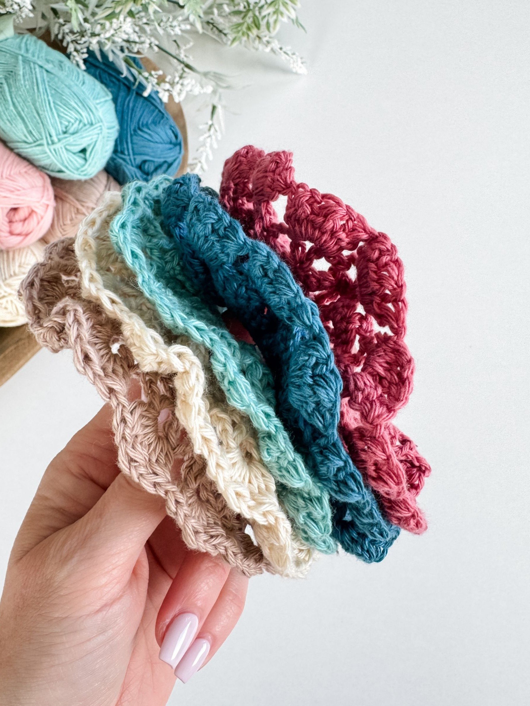 Caribbean Sea Scrunchie Crochet Pattern product image (8)