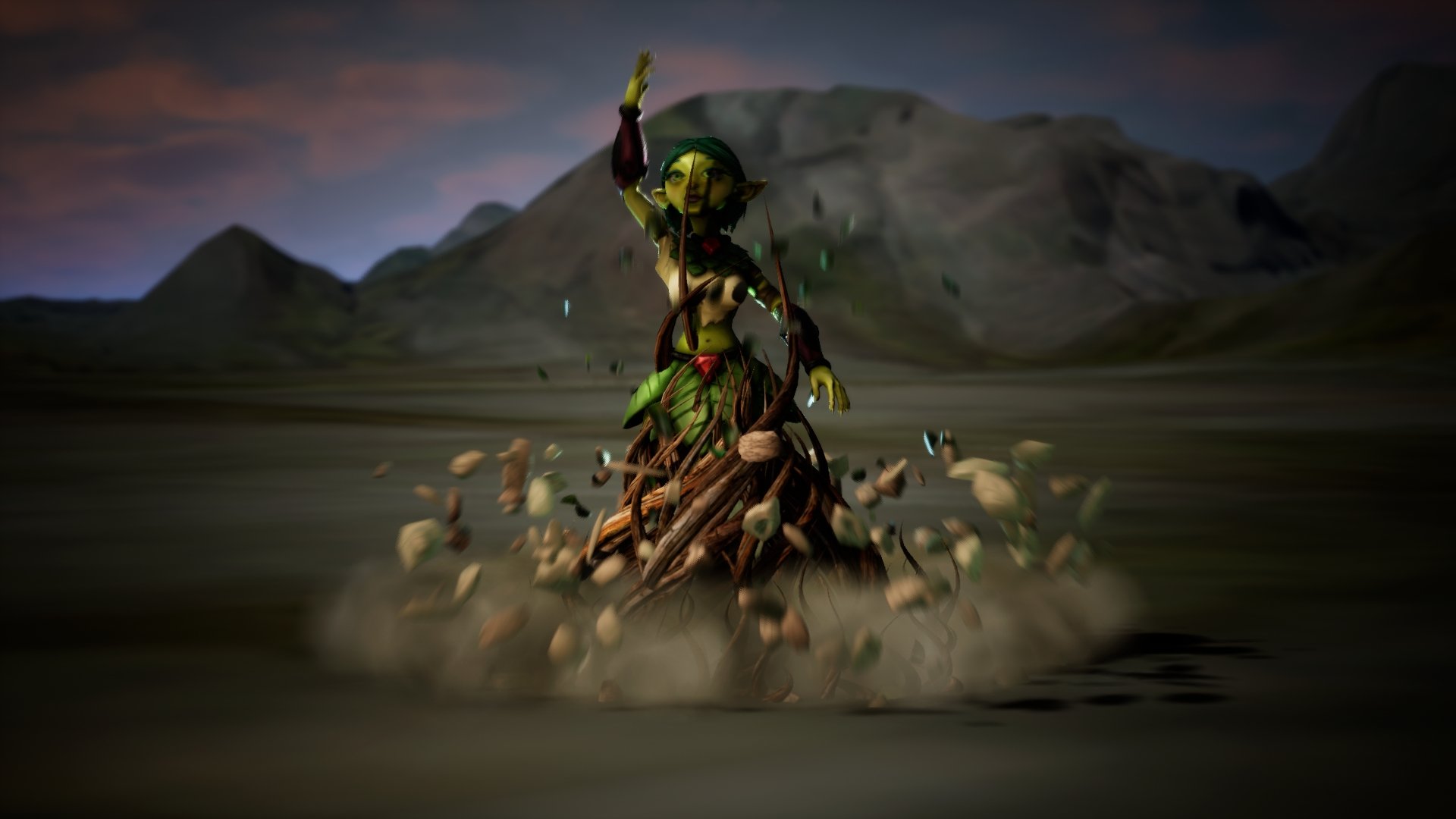 Entangled Roots: A Stunning Effect Created in Unreal Engine Niagara product image (1)