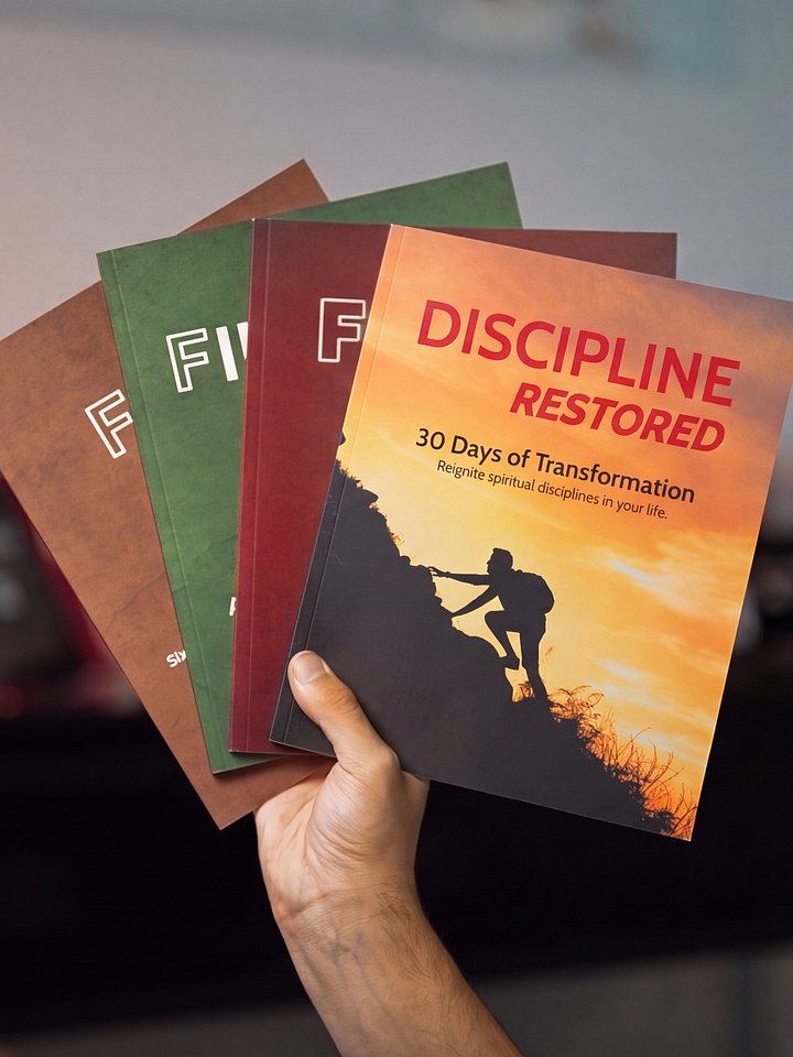 Men of Iron Restored Workbook Bundle | Christian Men’s Devotional & Discipleship Workbooks product image (1)