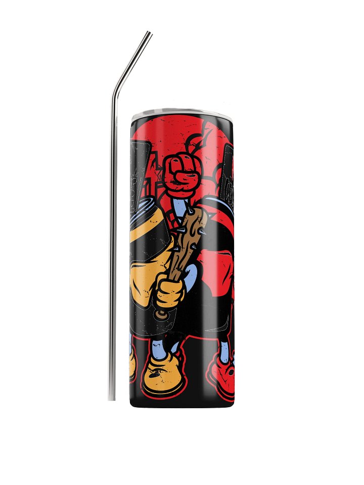No Caffeine No Geneva Conventions Tumbler product image (1)