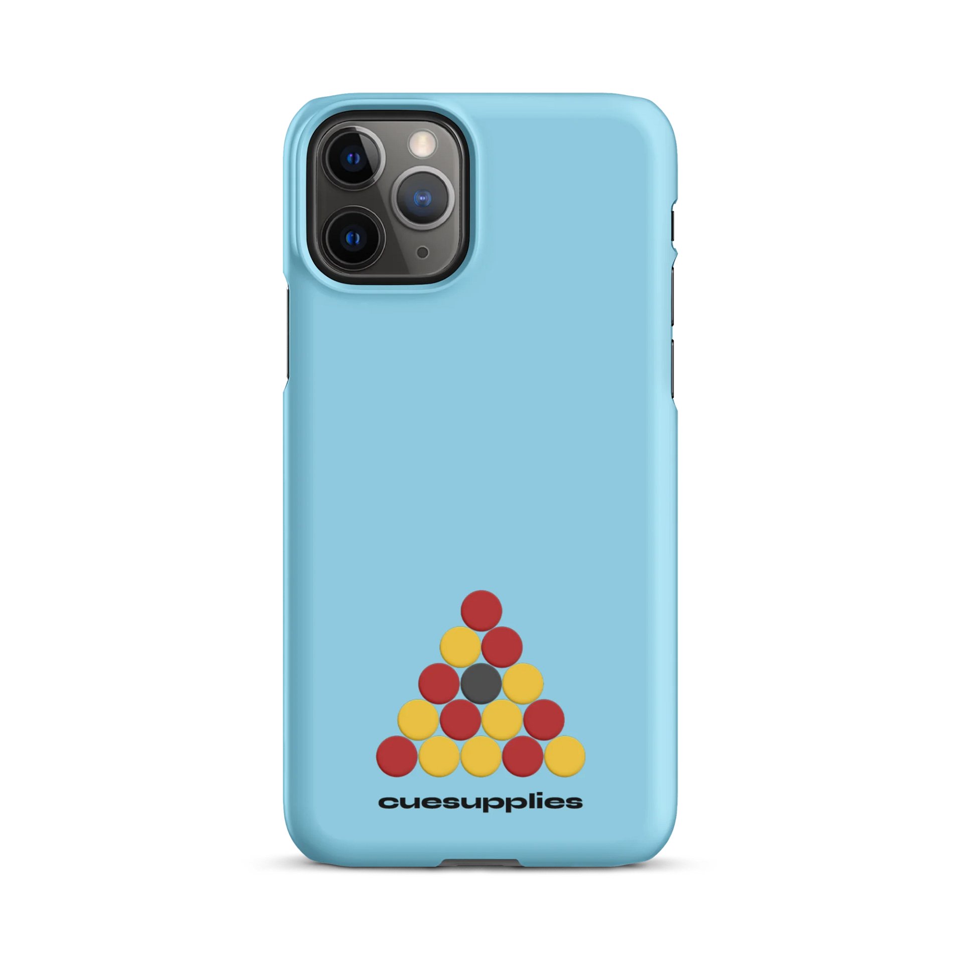 Black Ball Snap Case Powder Blue product image (2)