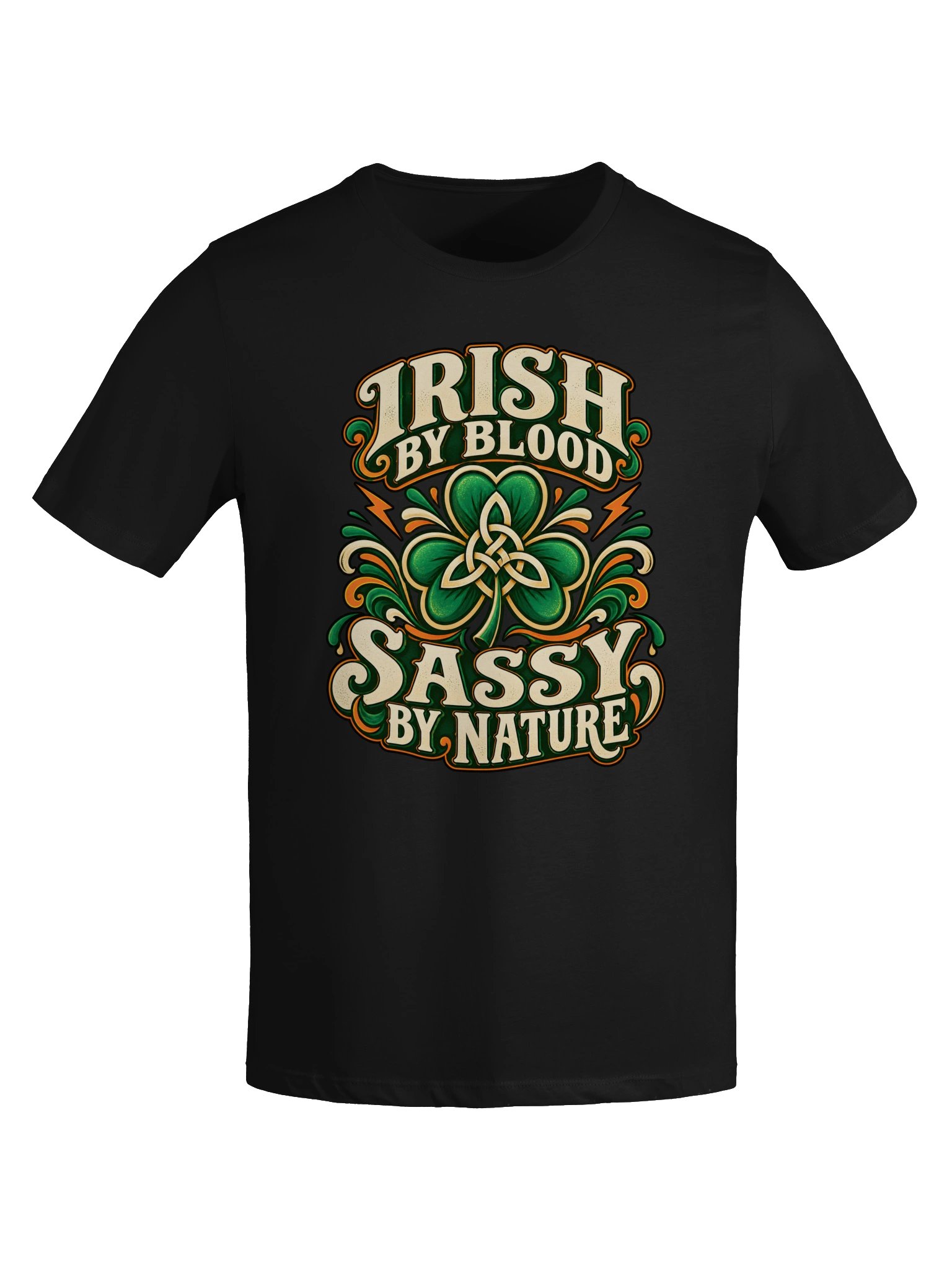 Irish by Blood, Sassy by Nature - Unisex Tee product image (7)