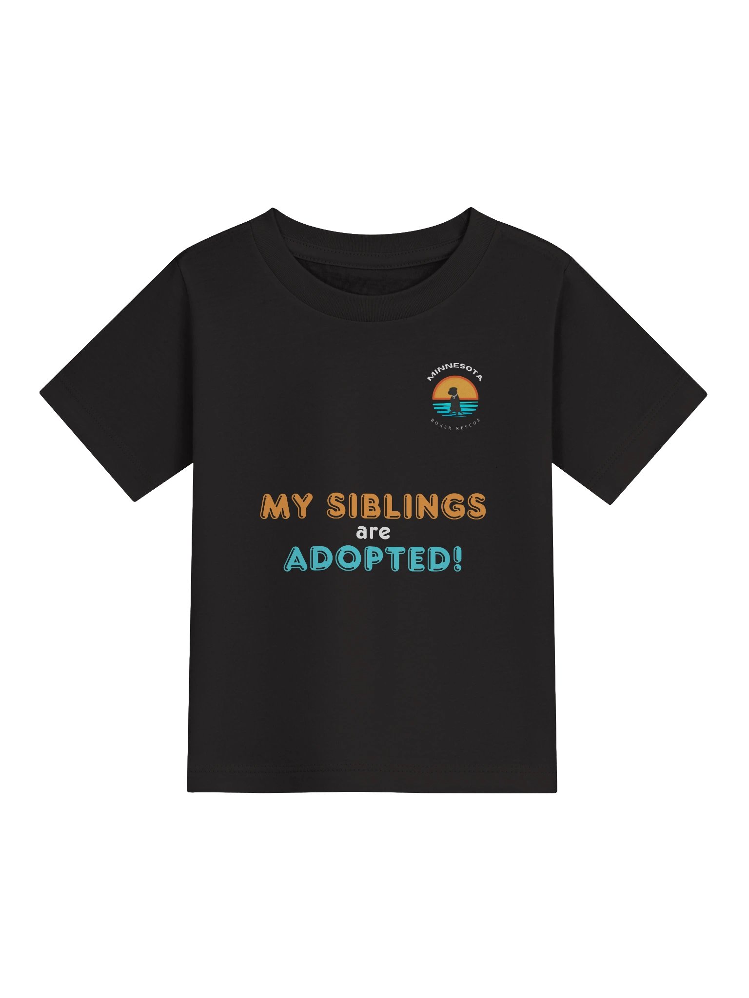 MNBR My Siblings are Adopted Toddler Tee product image (1)