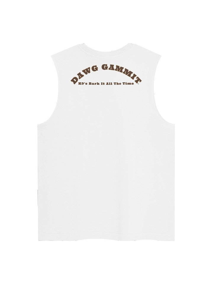 DAWG GAMMIT™ WANTED French Blldawg Muscle T-shirt product image (4)
