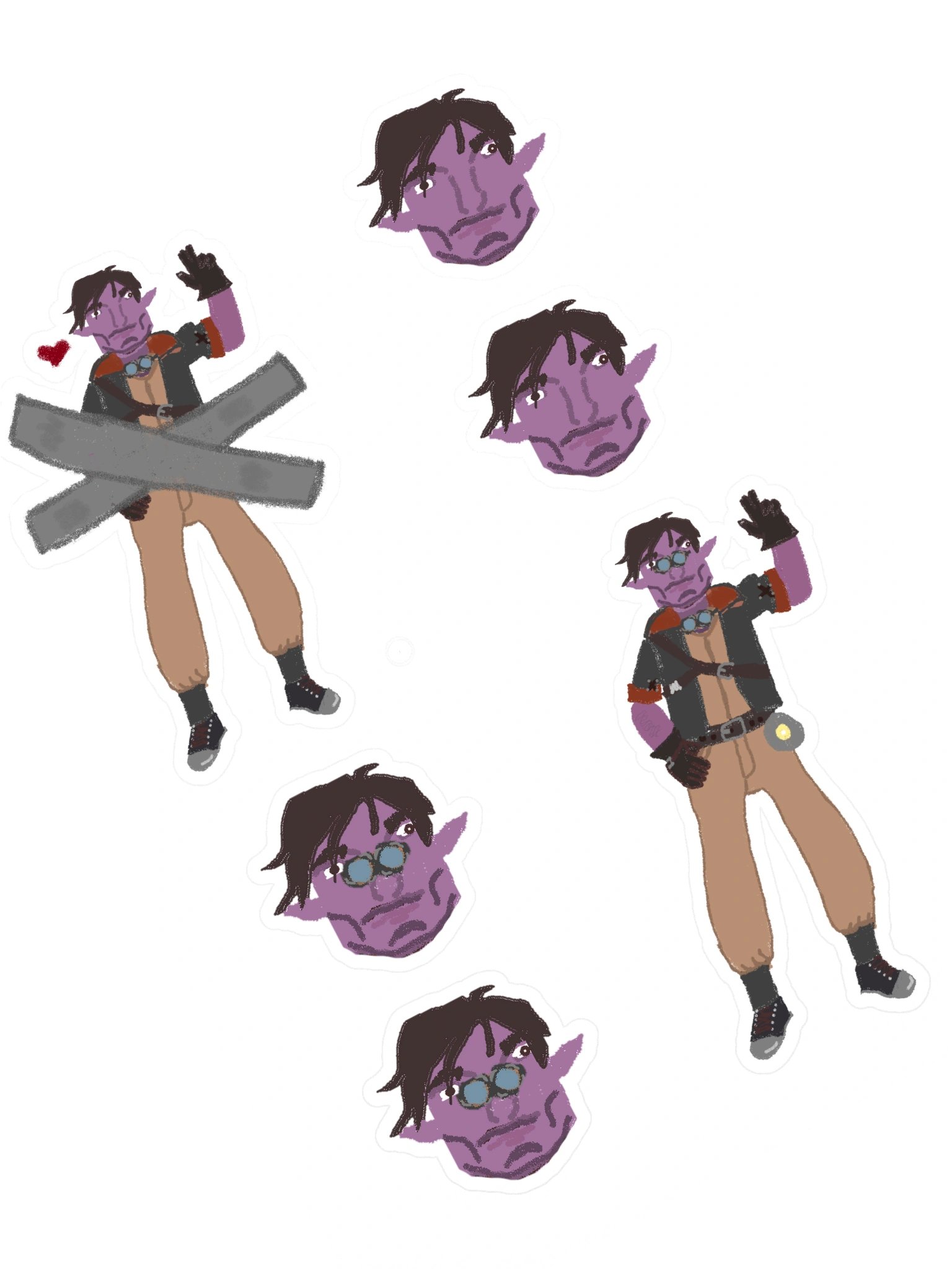 Hoderpy Sticker Set product image (1)
