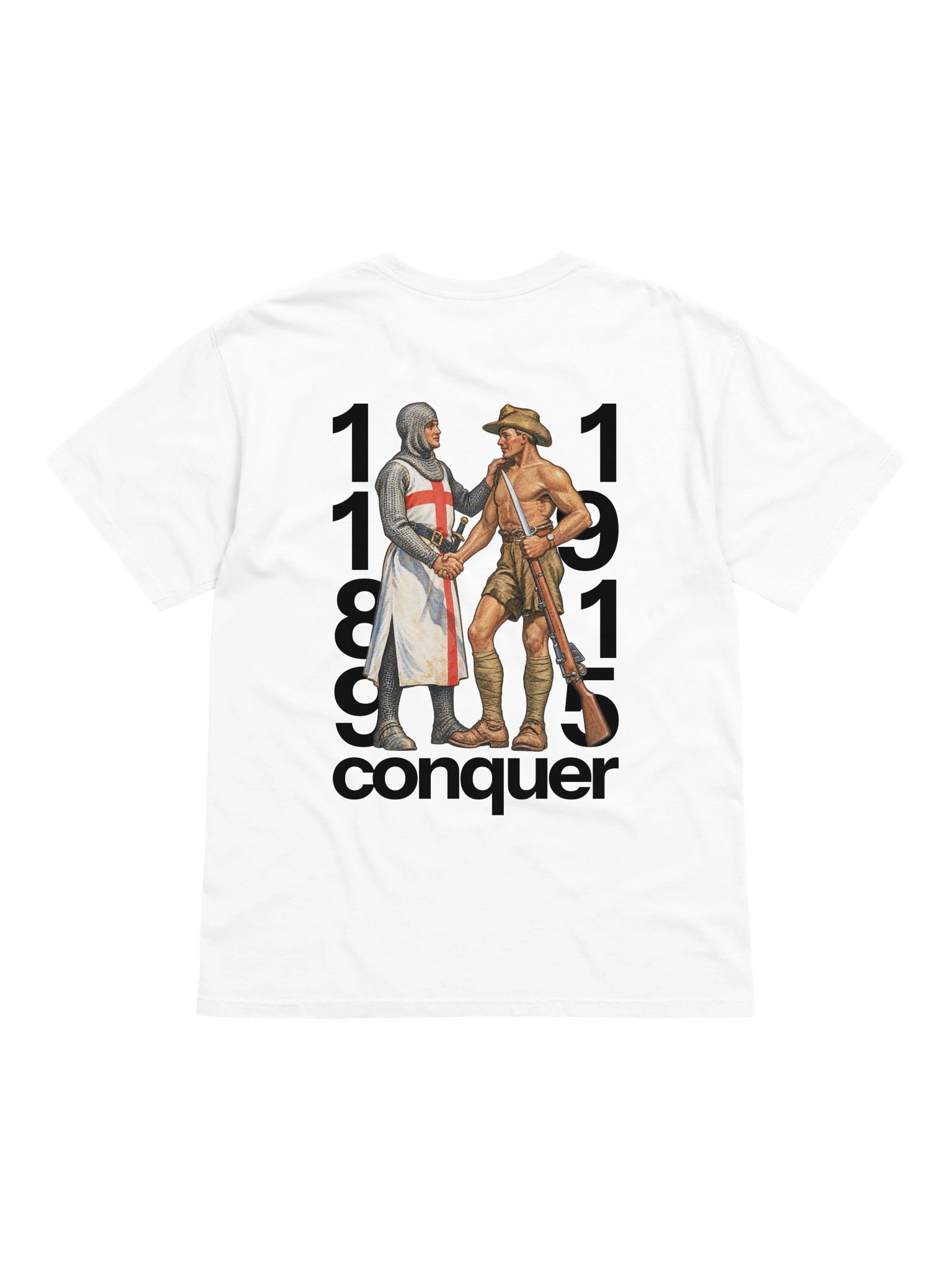 Conquer White Tee product image (1)