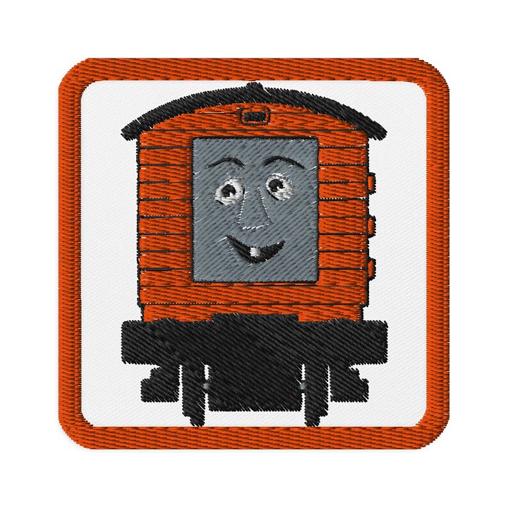 Silly Truck Embroidered Patch product image (1)