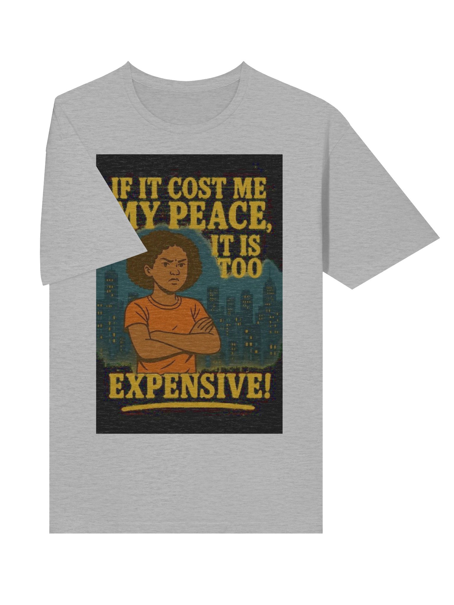 If it cost me my peace - female product image (19)