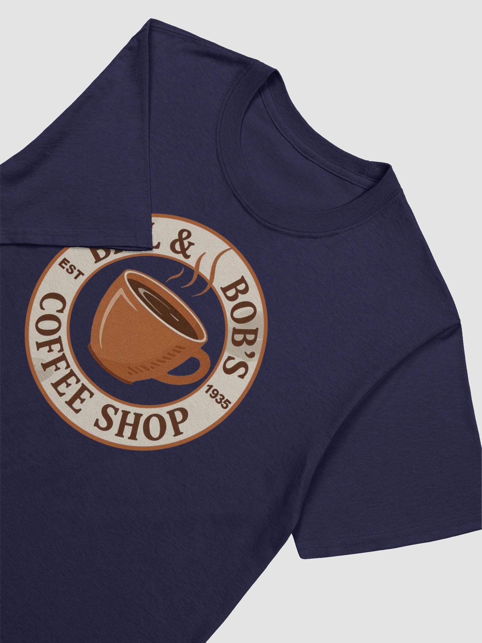 Bill and Bob's Coffee Shop | AA Recovery Gift T-Shirt product image (2)