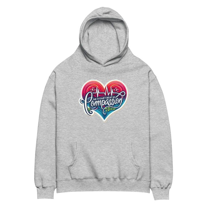 Compassion's Heartbeat Oversized Hoodie product image (32)