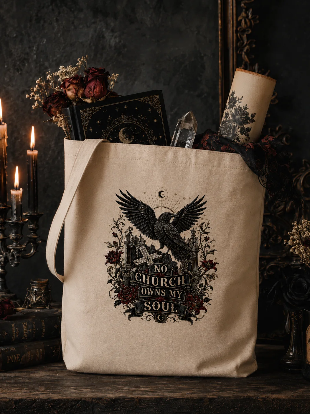 No Church Owns My Soul Canvas Bag product image (1)