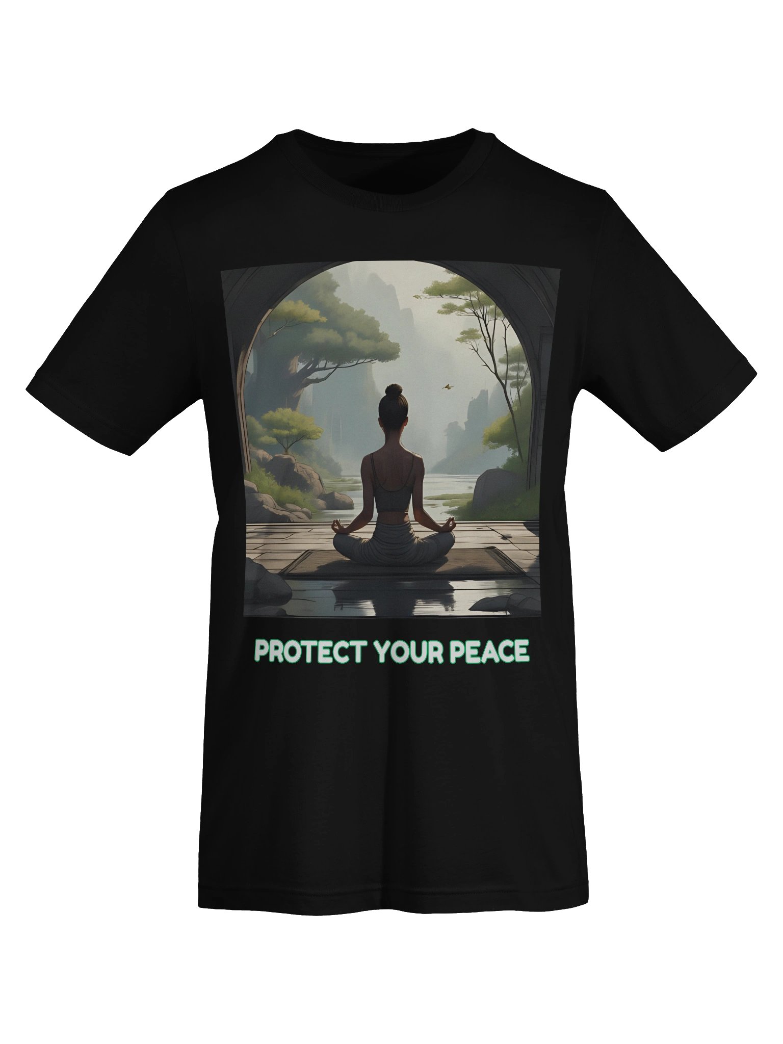 Protect Your Peace – Minimal Mindfulness Tee for Calm & Confidence product image (59)