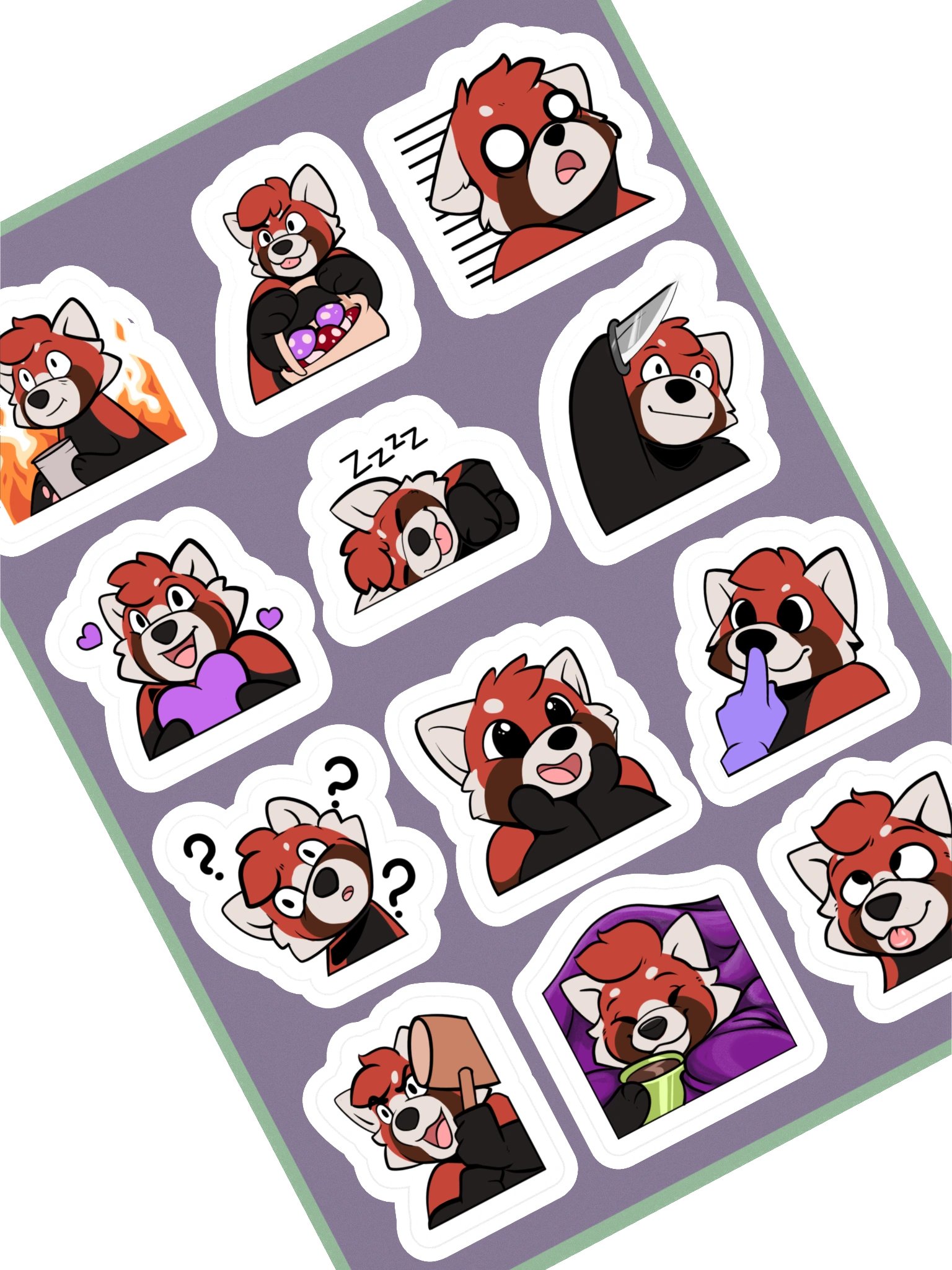 Emote sticker sheet product image (1)