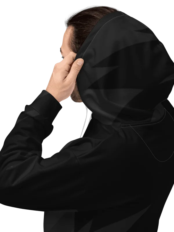 All-Over Print Recycled Unisex Hoodie product image (9)