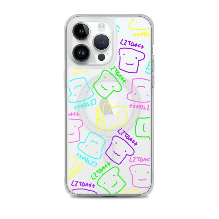 LSToast iPhone Case (Clear) product image (2)