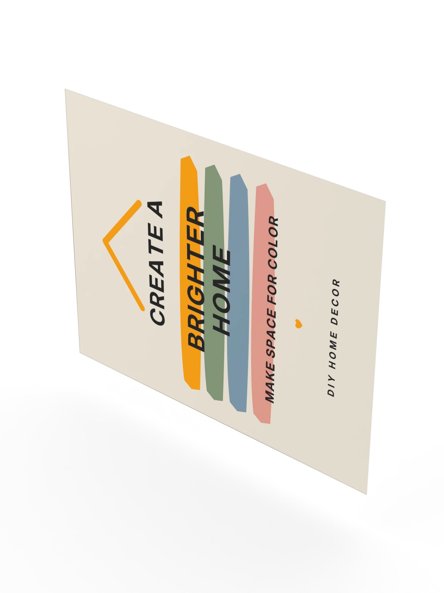 Create a Brighter Home Art Print product image (22)