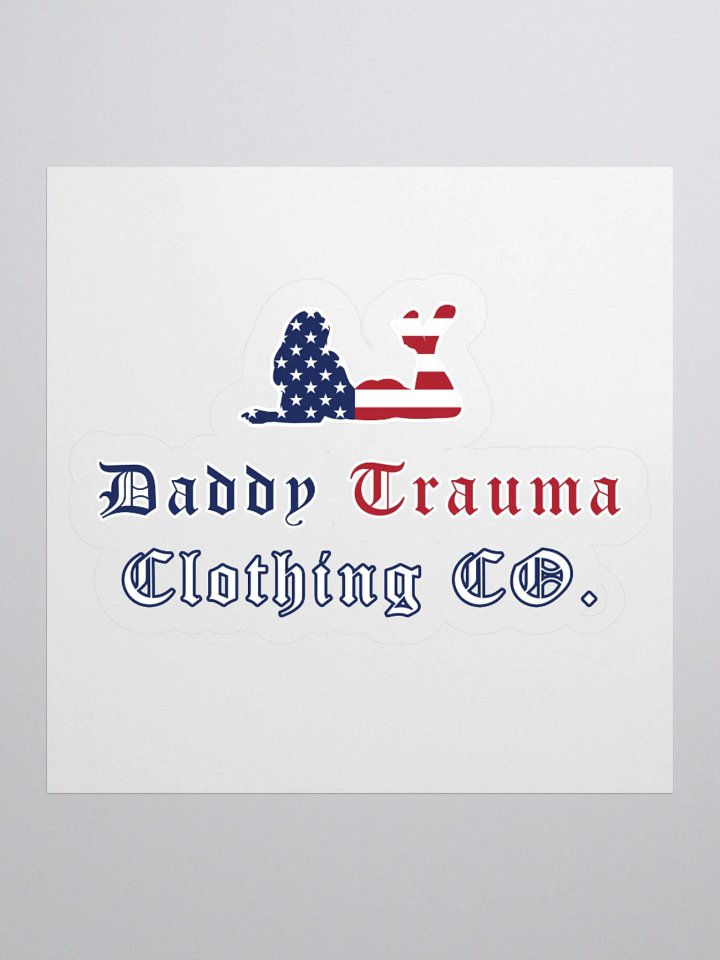 Daddy Trauma Clothing CO Sticker product image (2)