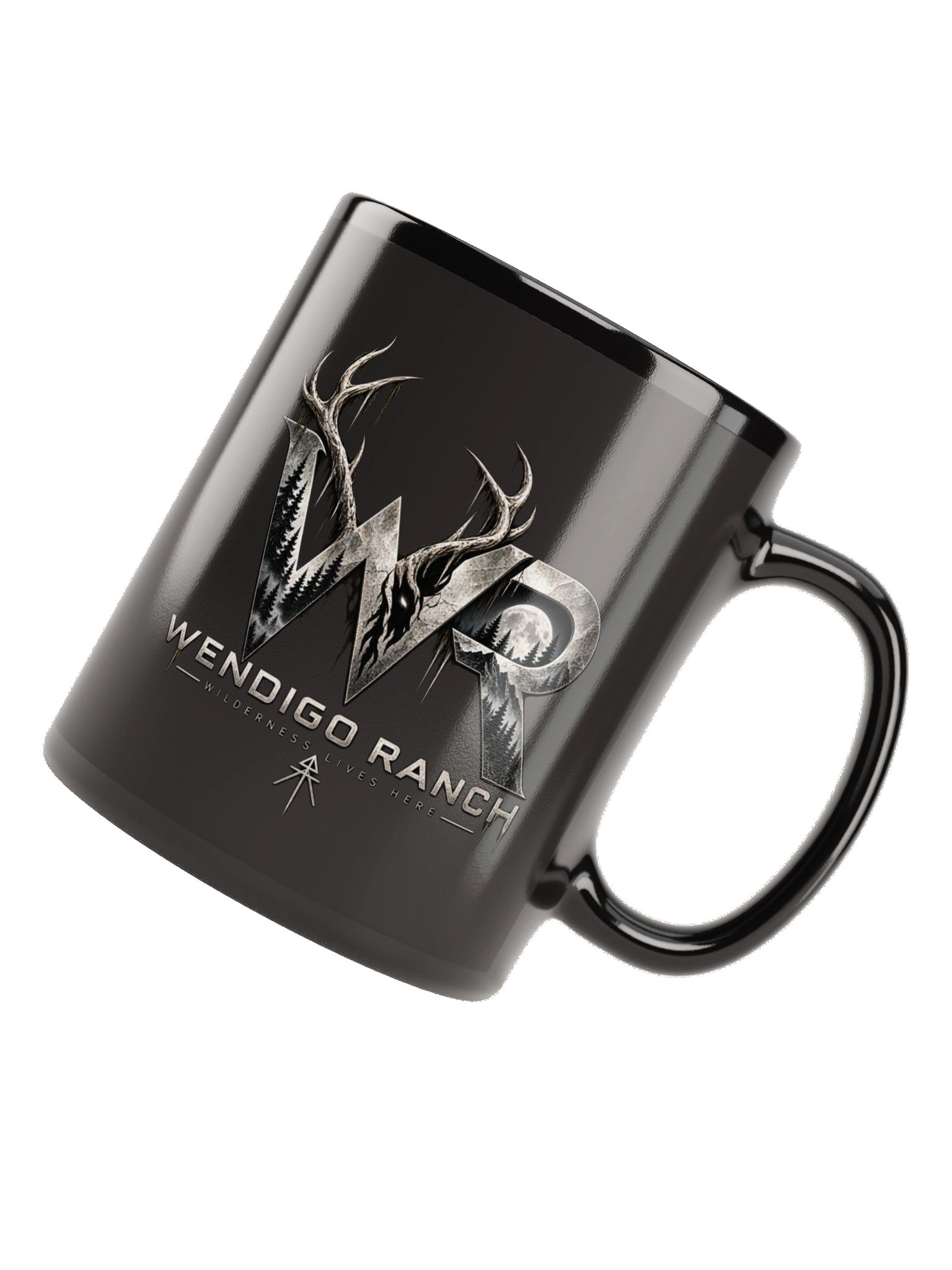 WR -Black Glossy Mug product image (11)