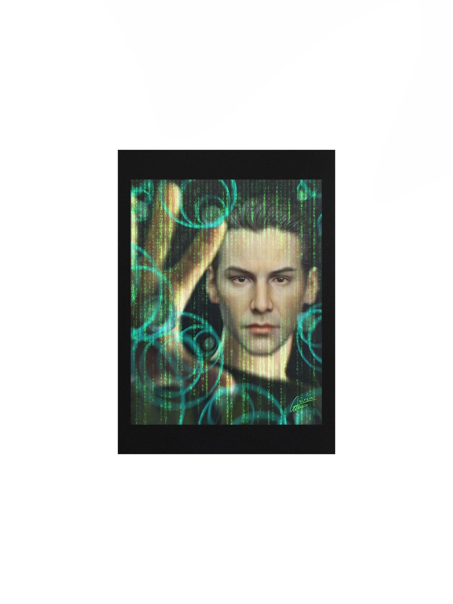 Neo The One Matrix Matte Print product image (1)