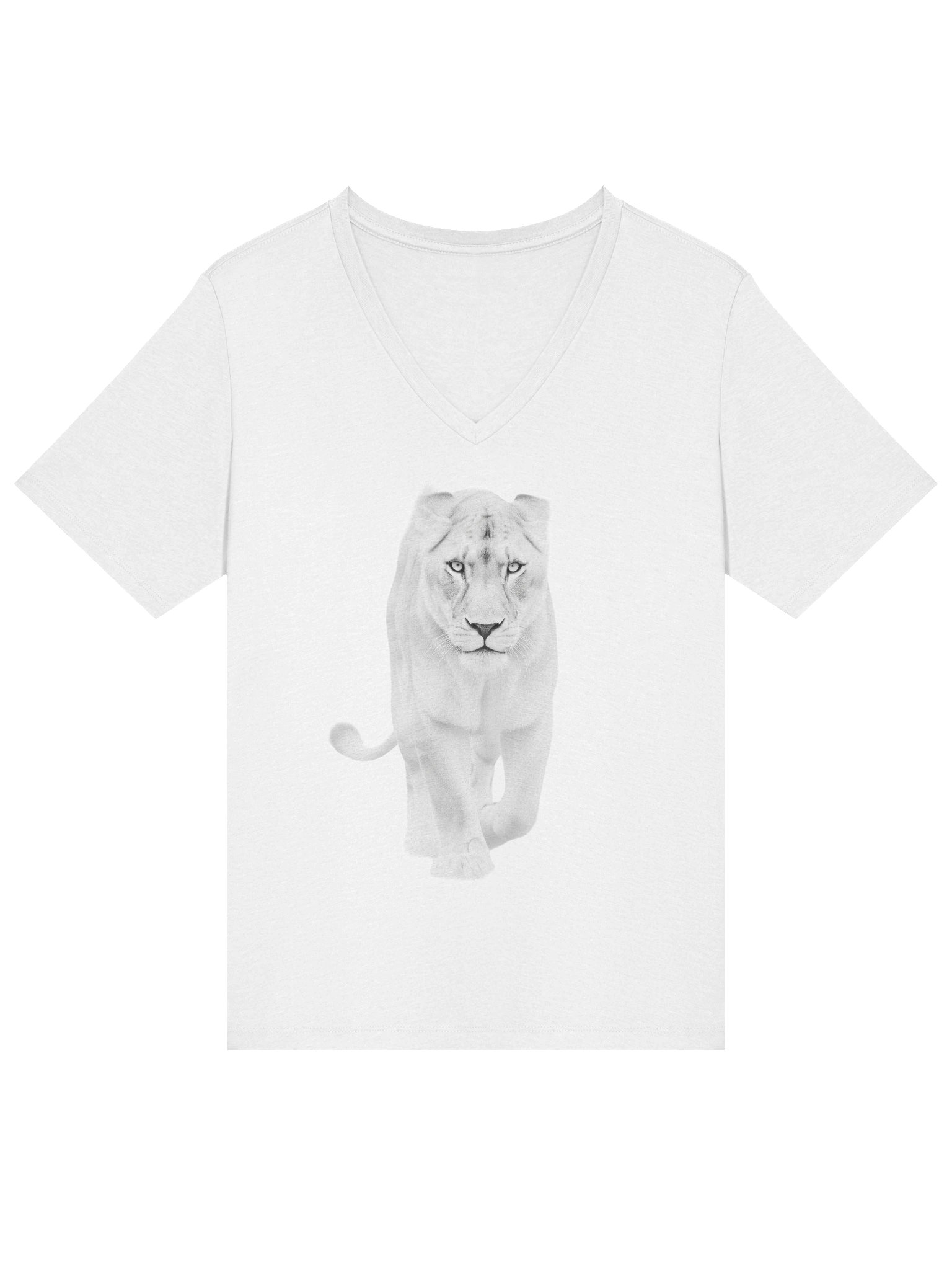 Ethereal Lioness V-Neck Tee product image (3)