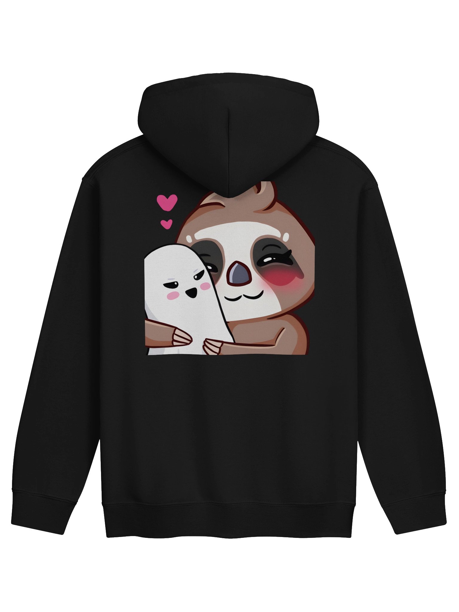 Sloths Ghost Hug Pull Over Hoodie product image (2)