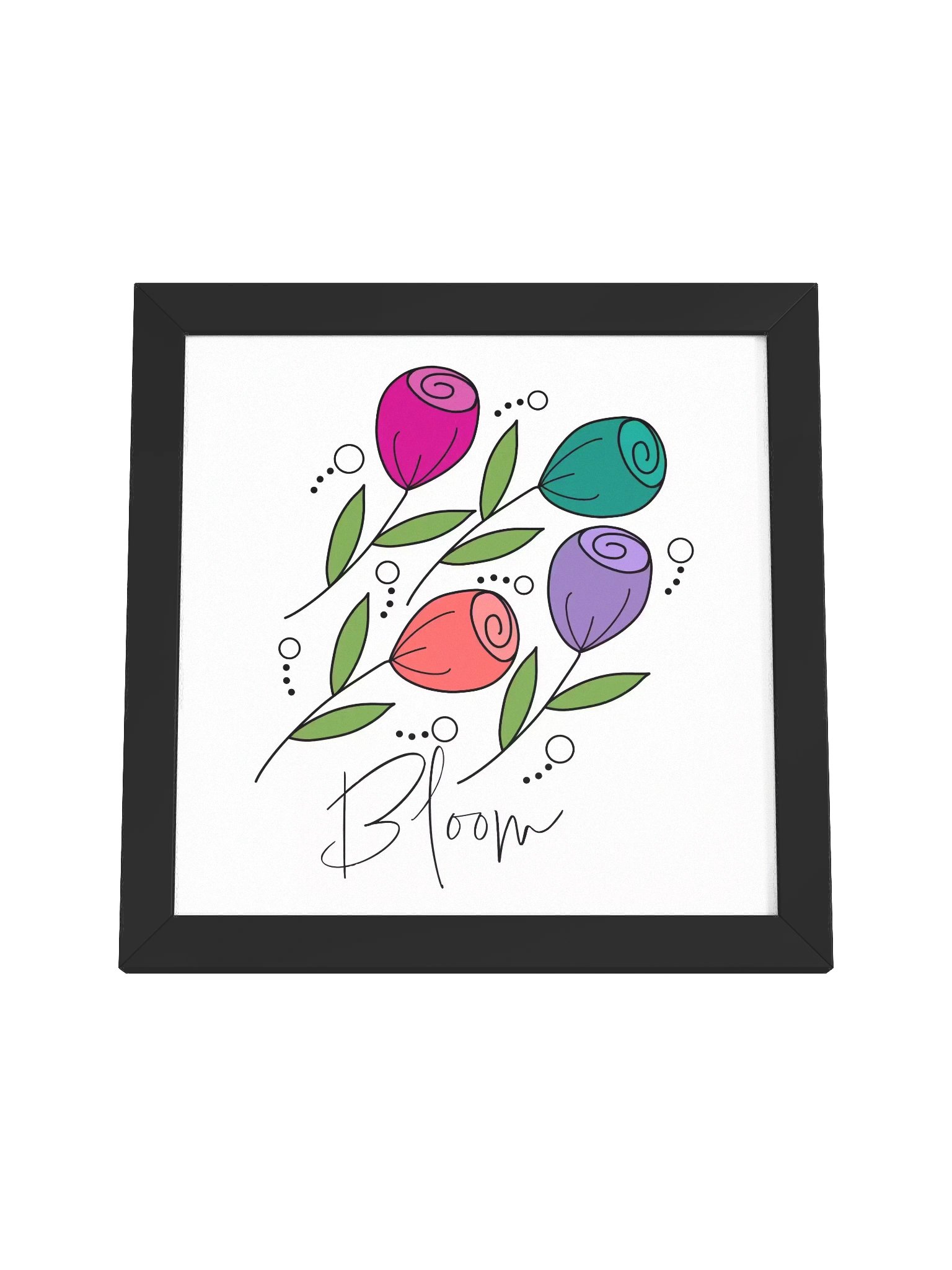 Spring in Balance Framed High-Quality Matte Poster product image (52)