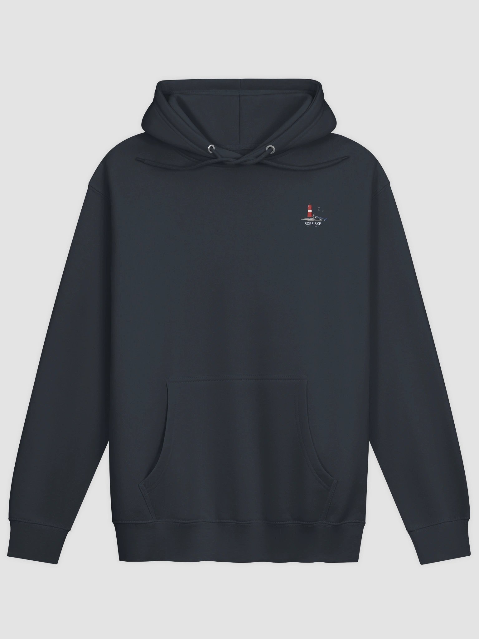 Sørfiske Genser Navy Blå - Liten Logo Venstre product image (1)