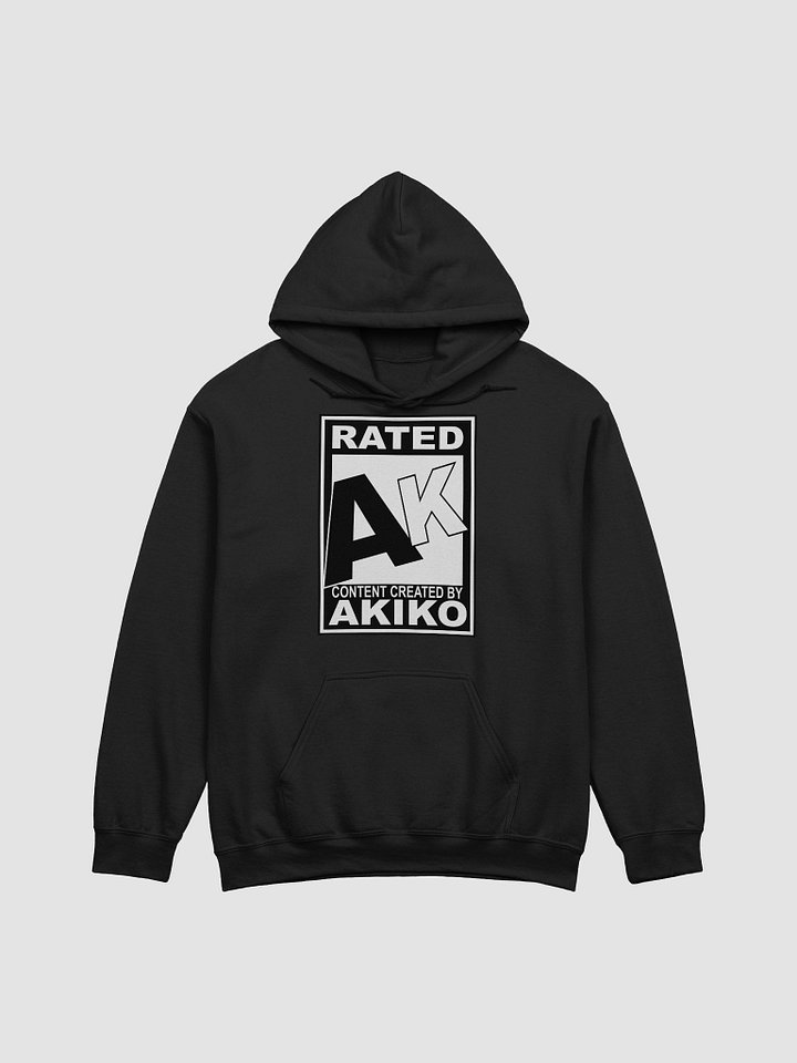 "Rated AK" Hoodie (Gaming Rating Parody) [Limited Time Discount] product image (1)