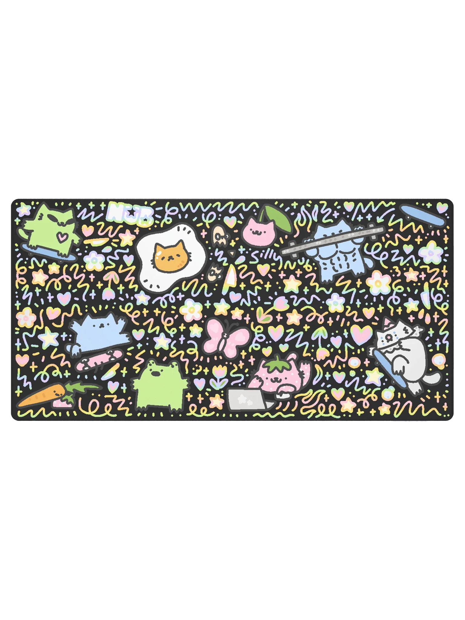 🖤𝕤𝕜𝟠 𝕔𝕚𝕥𝕪 gaming mouse pad product image (1)