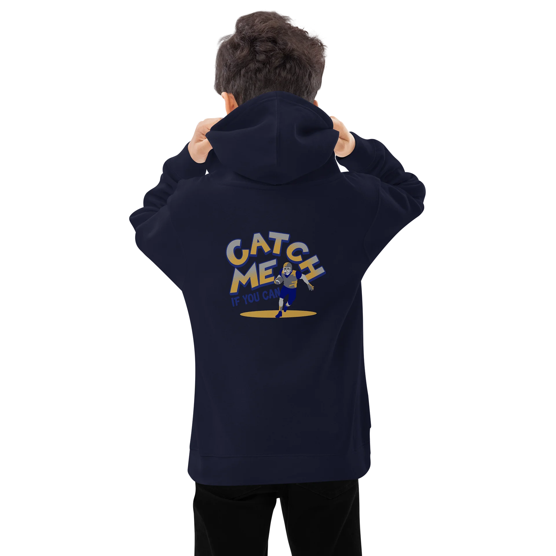 Catch Me If You Can Youth Football Fleece product image (3)