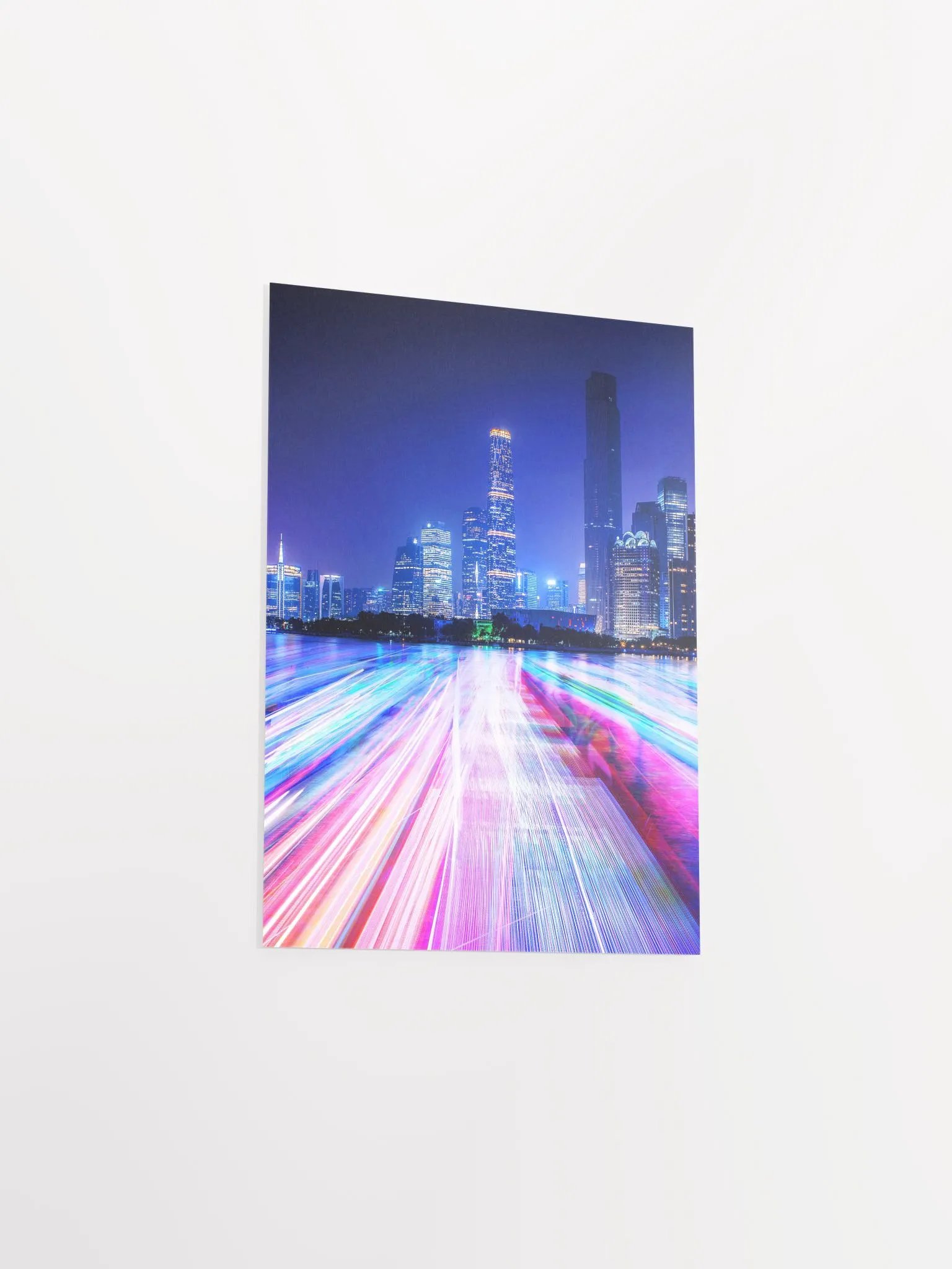 Neon light city #1 (synthwave/vaporwave/retrowave/cyberpunk) — aesthetic poster product image (8)