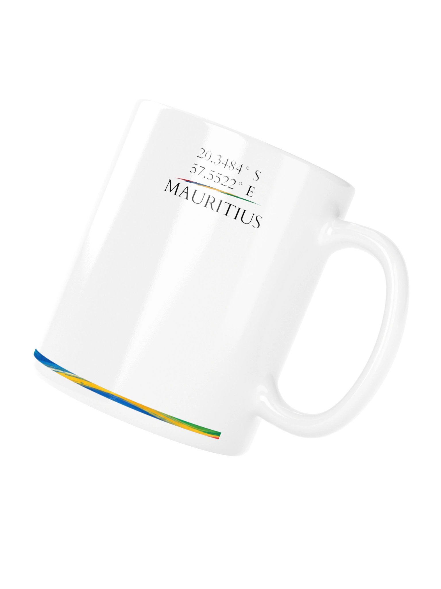 Mauritius Coordinates – Ceramic Mug product image (6)