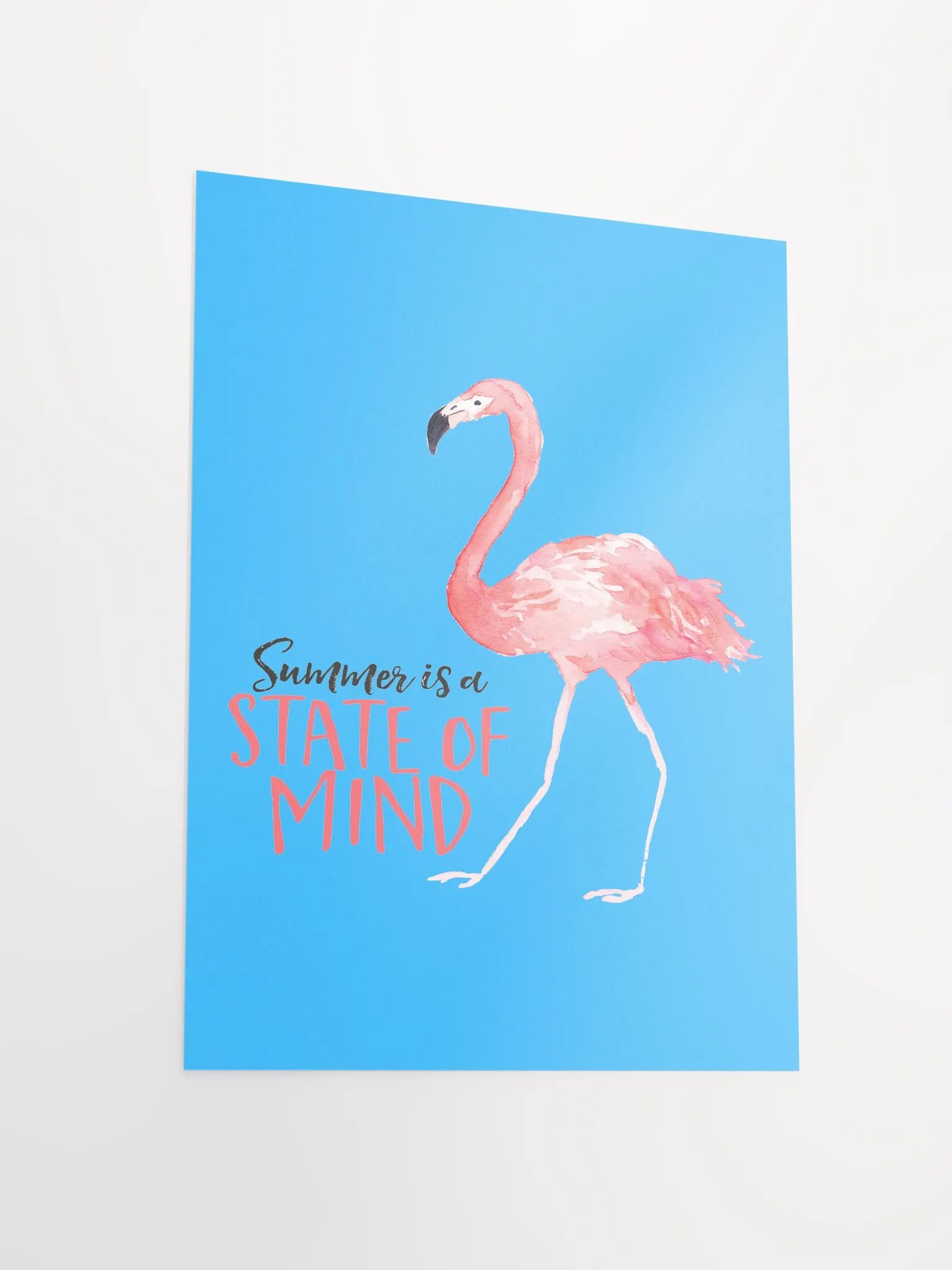 Flamingo summer vibes poster product image (7)