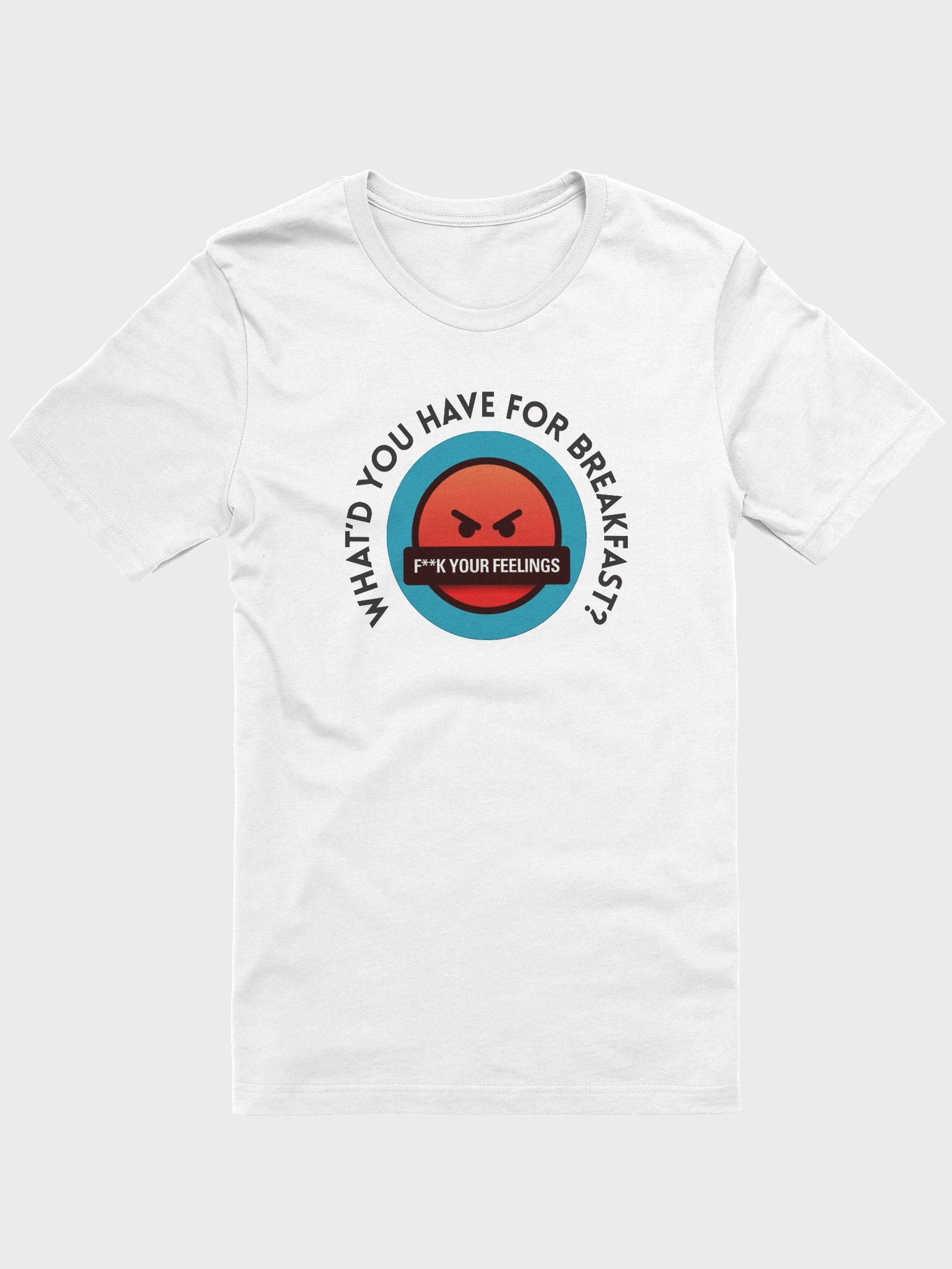 Breakfast T-Shirt Black Lettering product image (1)