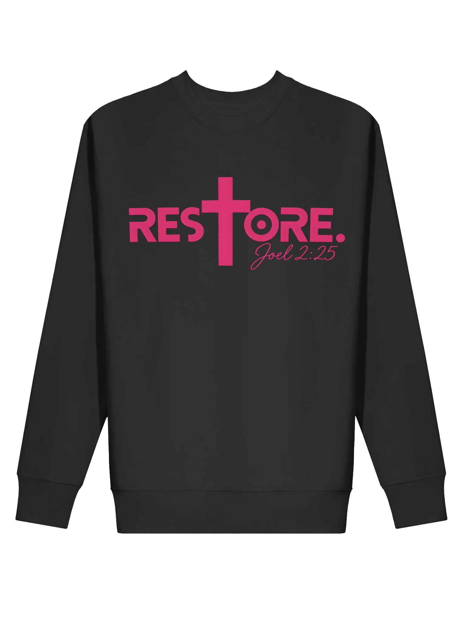 RESTORE. Men's Breast Cancer Awareness Sweatshirt— Faith • Strength • Restoration product image (8)