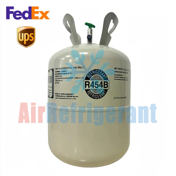 R454B Refrigerant 20.9lb (9.5kg) – For Modern Home AC & Heat Pumps, Easy to Use product image (1)