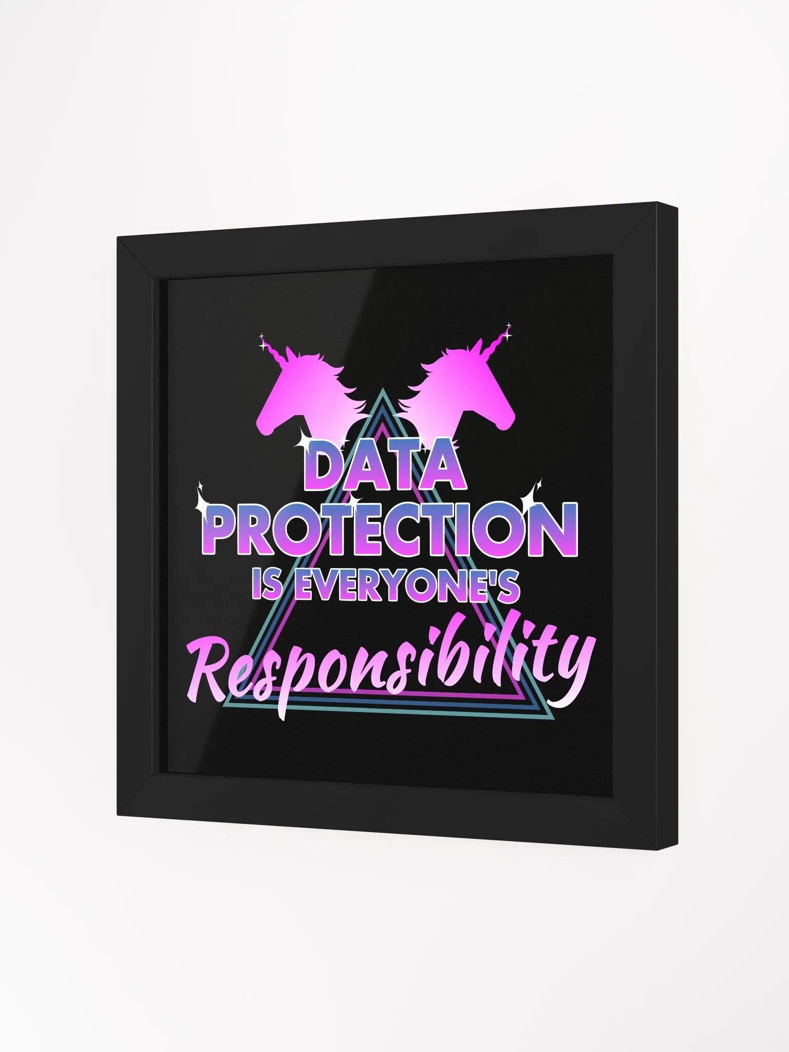 Data Protection framed poster product image (3)