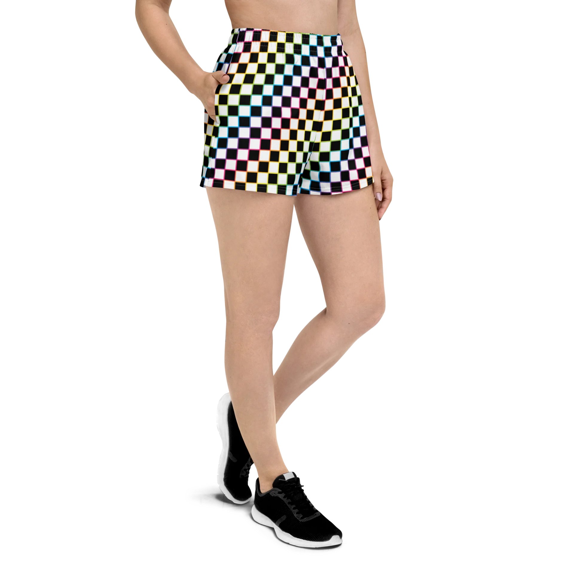 Rainbow Checkered Shorts product image (3)